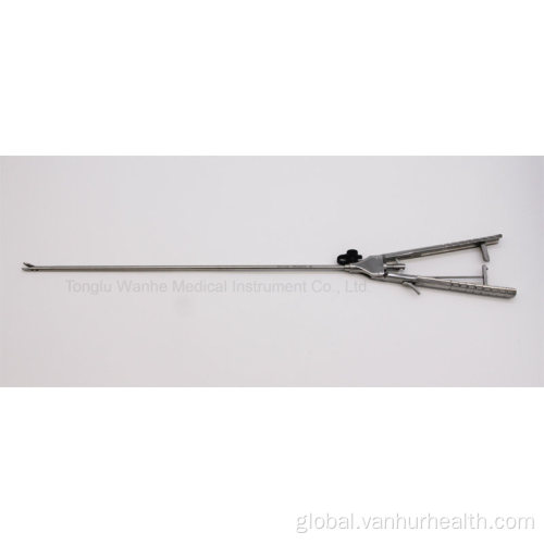 Laparoscopic Clip Applicator and Needle Holder Needle Holder with Rachet V Type Handle Factory